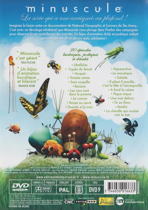 Minuscule, la vie privée des insectes: DVD 2