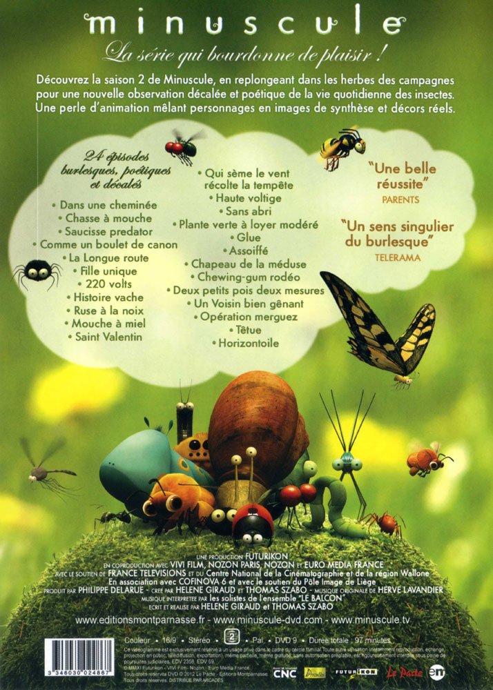 Minuscule, la vie privée des insectes: Saison 2: DVD 2