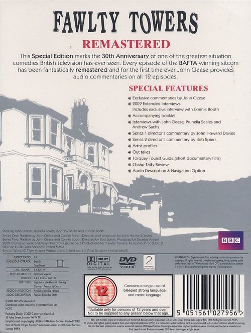 Fawlty Towers: The Complete Collection (~ Remastered ~)