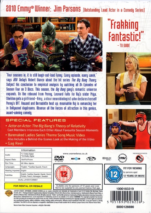The Big Bang Theory: The Complete Fourth Season